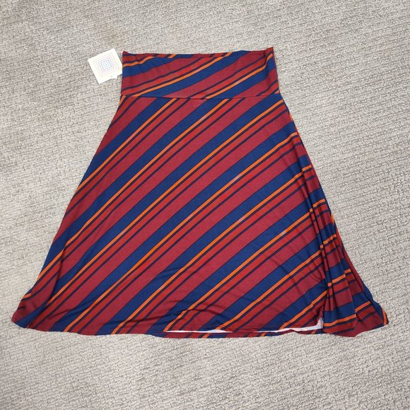 NWT! Ladies LuLaRoe Azure A-Line Jersey Knit Skirt in Size XL - Picture 2 of 4